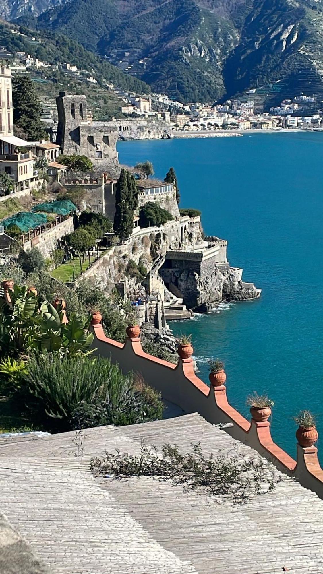 Villa Girasole Luxury Amalfi Coast Minori Extérieur photo